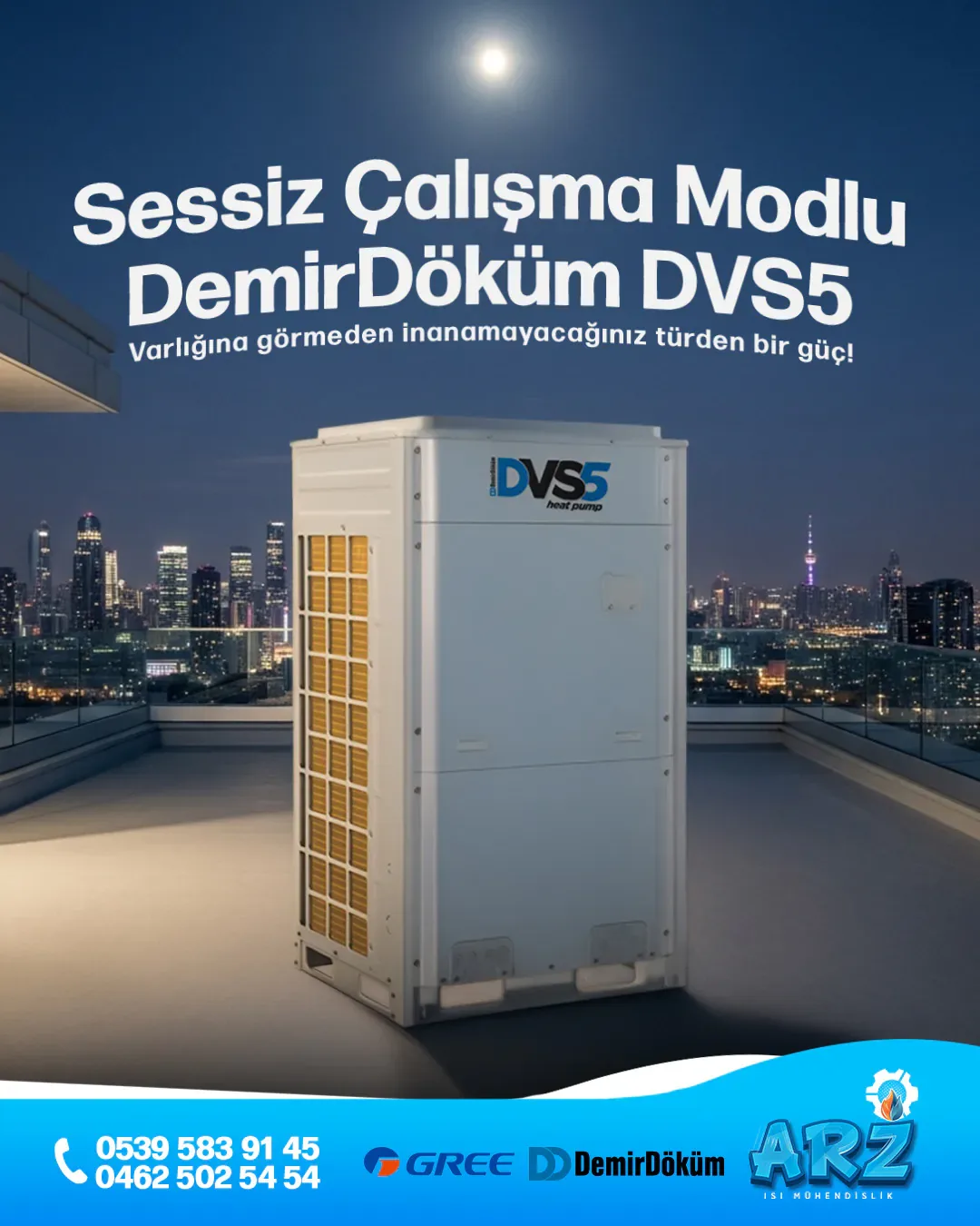 Arz Isı Mühendislik DemirDöküm DVS5… Samsun sosyal medya referansı (Post)