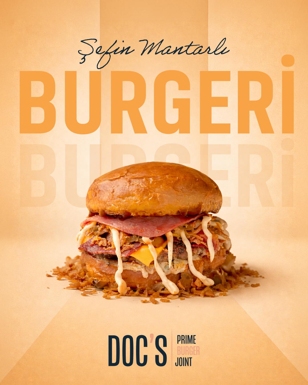 Doc's Prime Burger Şefin Burgeri Samsun sosyal medya referansı (Post)