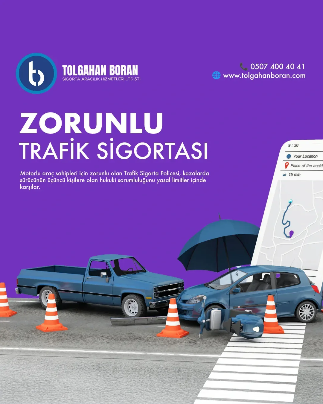 Tolgahan Boran Sigorta Samsun sosyal medya referansı (Post)